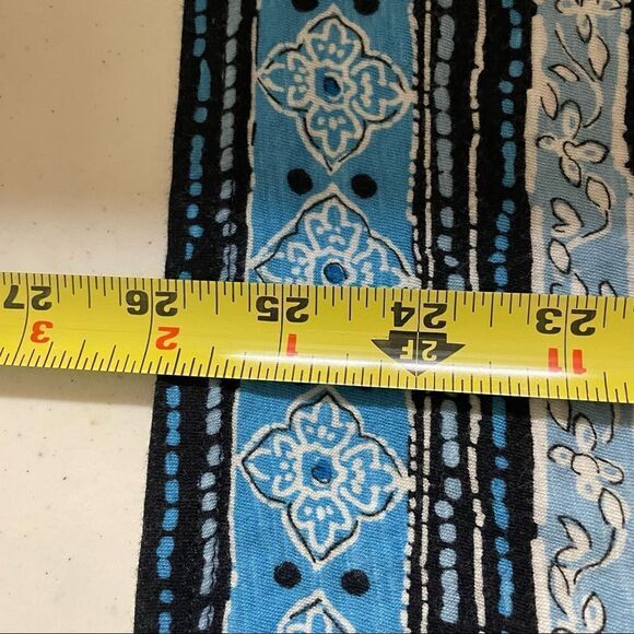 Loft blue and white paisley top - Picture 6 of 6